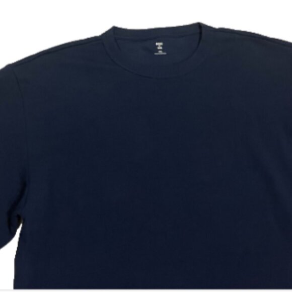 Mode of One Mens Relaxed Fit Textured Tshirt Caspian Waters XXL - Picture 6 of 7